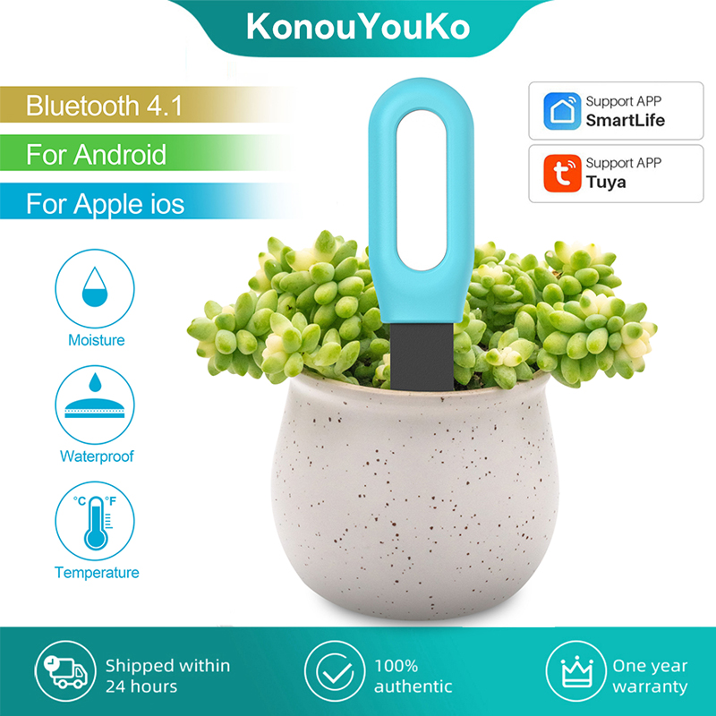 Smart Garden Test - เครื่องวัดความชื้นในดินเซ็นเซอร์วัดอุณหภูมิความชื้นพร้อมชีวิตอัจฉริยะ Tuya การตรวจสอบพืชที่ชื้นเครื่องมือทดสอบกระถางต้นไม้