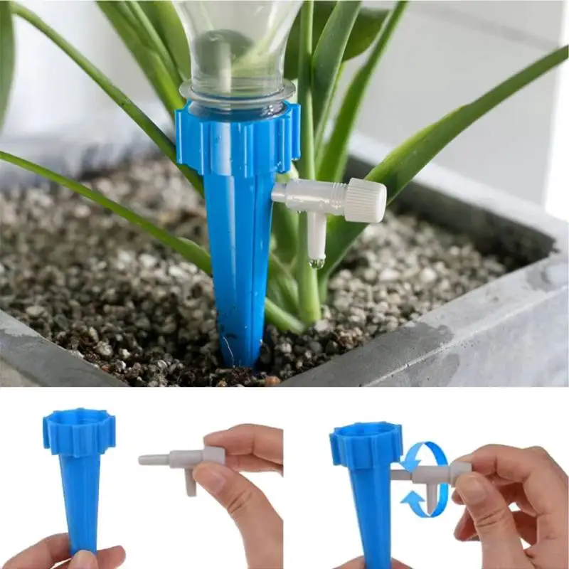 Smart Garden Tower - ระบบน้ำหยดอัตโนมัติ รดน้ำต้นไม้ด้วยตัวเอง สำหรับดอกไม้ พืชในเรือนกระจก สวน ปรับระดับการรดน้ำได้