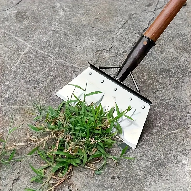 Smart Garden Edging - พลั่วกำจัดวัชพืชและตัดขอบแบบโลหะสำหรับงานหนัก | เครื่องมือทำสวนอเนกประสงค์สำหรับการตัดแต่ง, น้ำแข็ง, การทำความสะอาด, แบบใช้มือ,