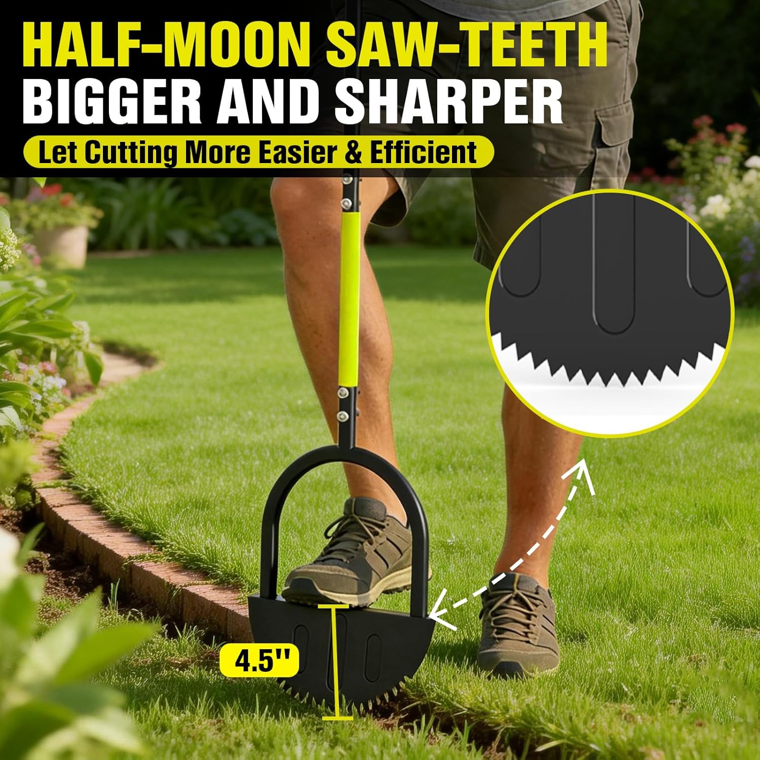 เครื่องตัดขอบสนามหญ้าแบบมือถือ - Smart Garden Edging บทวิจารณ์และราคา