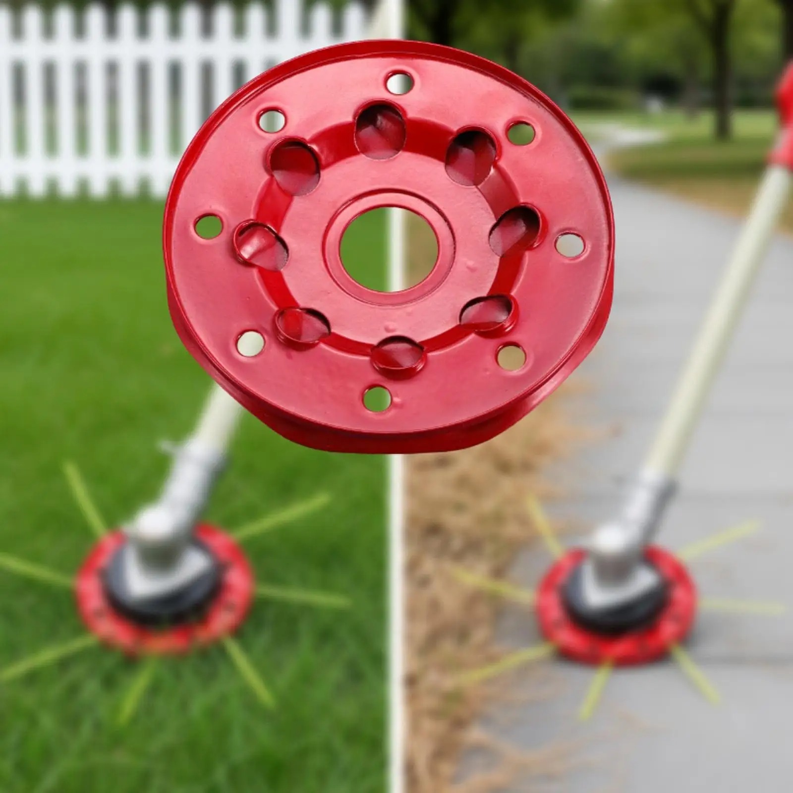 หัวตัดหญ้าแบบจานเหล็ก 8 รู พร้ - Smart Garden Edging บทวิจารณ์และราคา
