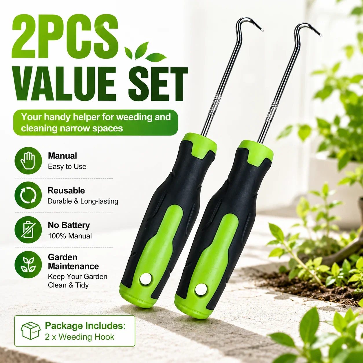 เครื่องมือถอนวัชพืชแบบใช้มือ 2 - Smart Garden Edging บทวิจารณ์และราคา