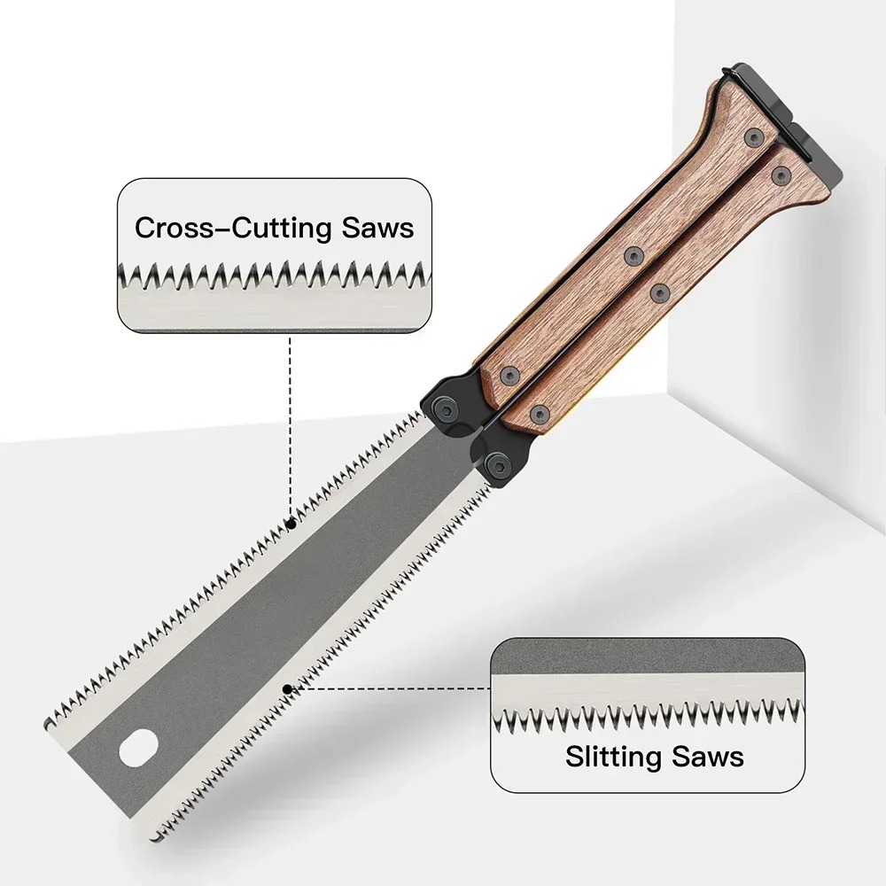 เลื่อยมือพับได้สองคมแบบญี่ปุ่น - Smart Garden Edging บทวิจารณ์และราคา