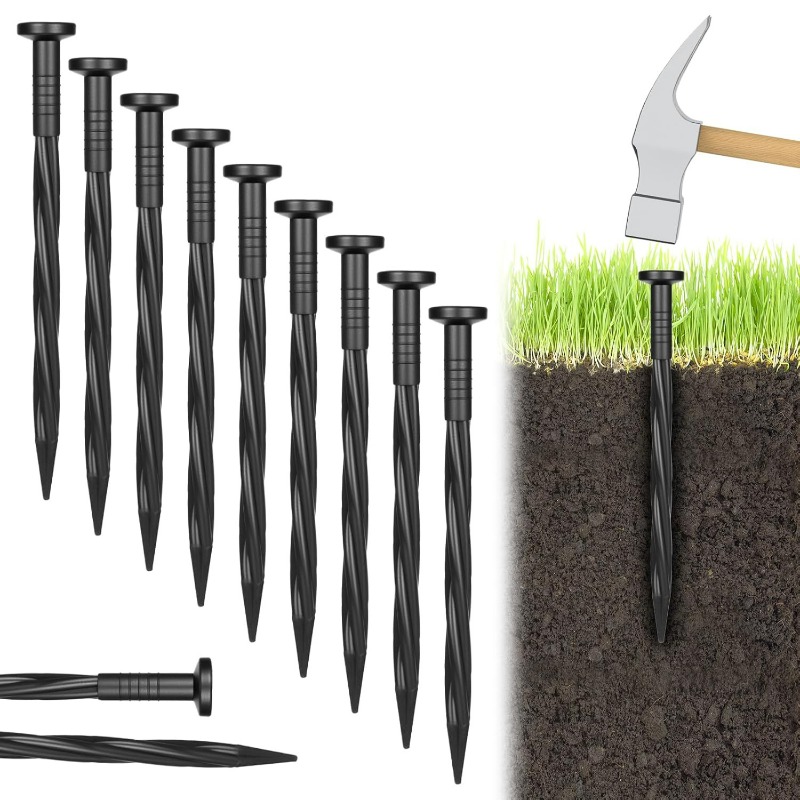 ตะปูยึดขอบพลาสติก ตะปูยึดสนามห - Smart Garden Edging บทวิจารณ์และราคา