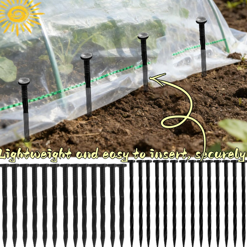 ตะปูยึดขอบพลาสติก ตะปูยึดสนามห - Smart Garden Edging บทวิจารณ์และราคา