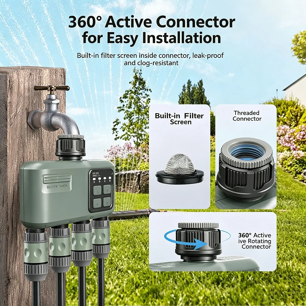 ตัวตั้งเวลาควบคุมการรดน้ำอัตโน - Smart Garden Tower บทวิจารณ์และราคา