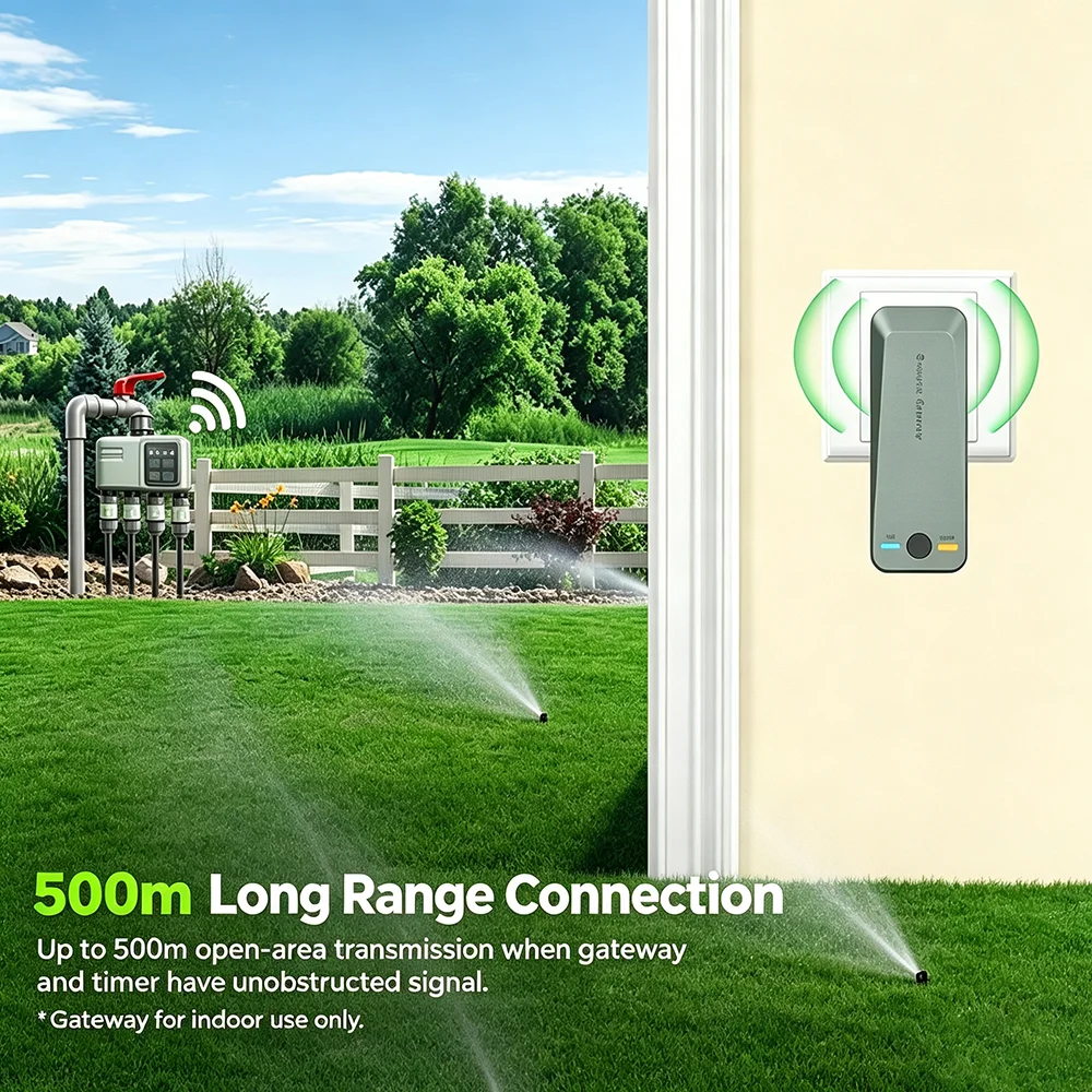 ตัวตั้งเวลาควบคุมการรดน้ำอัตโน - Smart Garden Tower บทวิจารณ์และราคา
