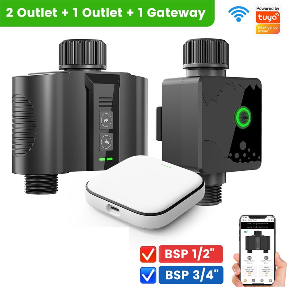 Y17A ชุดตั้งเวลาเปิด-ปิดน้ำแบบ - Smart Gardening บทวิจารณ์และราคา