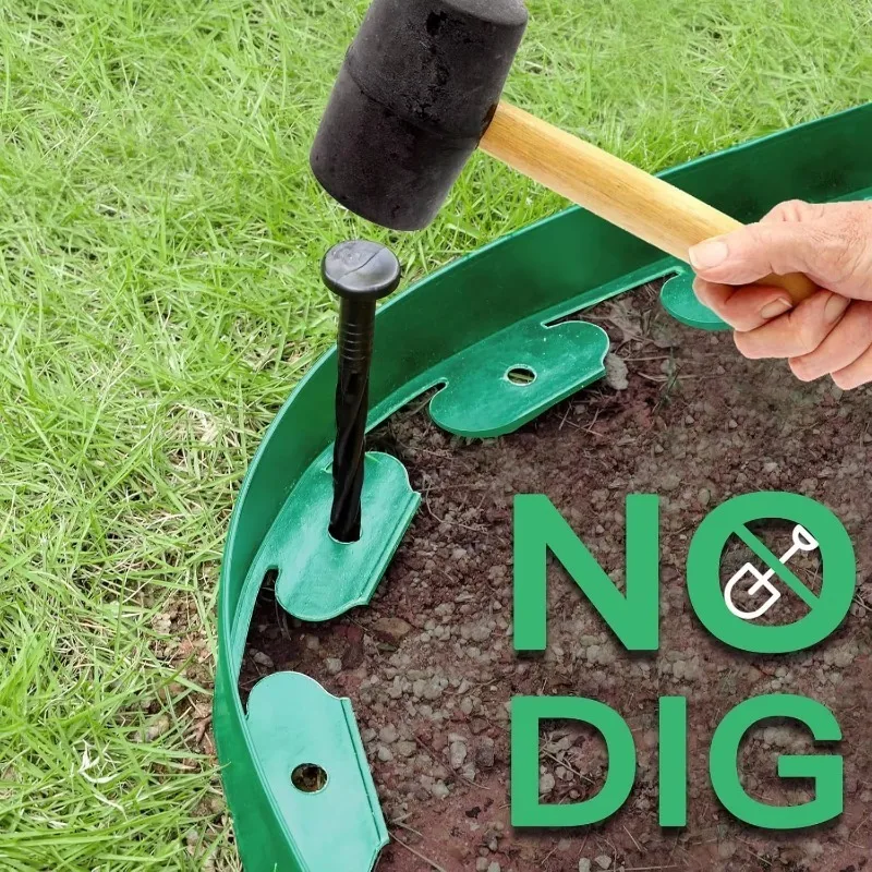 10M PVC สวนขอบ 30 Spiked Ancho - Smart Garden Edging บทวิจารณ์และราคา
