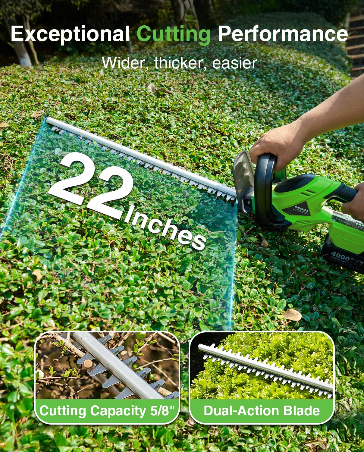 เครื่องตัดแต่งกิ่งไม้ไร้สาย Ta - Smart Garden Edging บทวิจารณ์และราคา