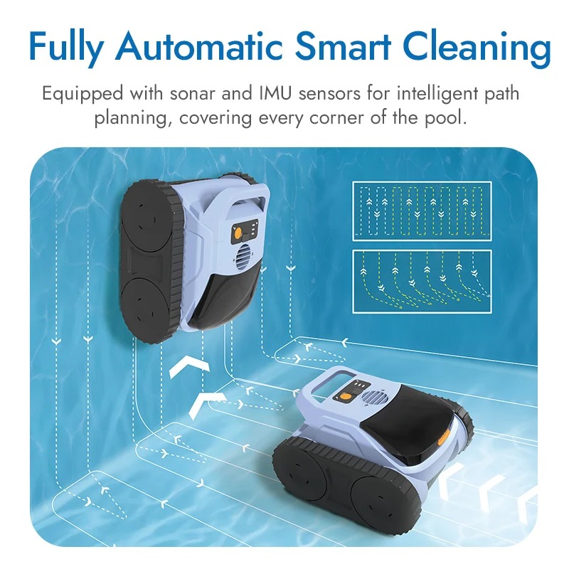 หุ่นยนต์ทำความสะอาดสระว่ายน้ำไ - Smart Gardening บทวิจารณ์และราคา